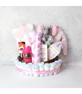 Pretty in Pink Baby Girl Gift Set