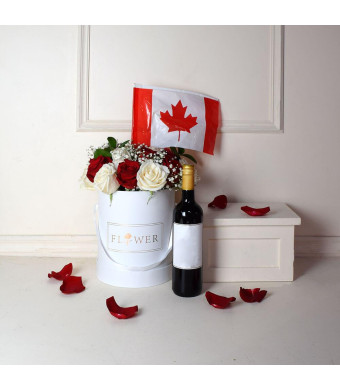 Canadian Pride Floral Box