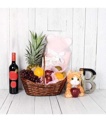 Love & Pamper Gift Basket with Wine