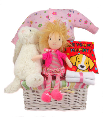 Jelle Belle Daisy Baby Gift Basket