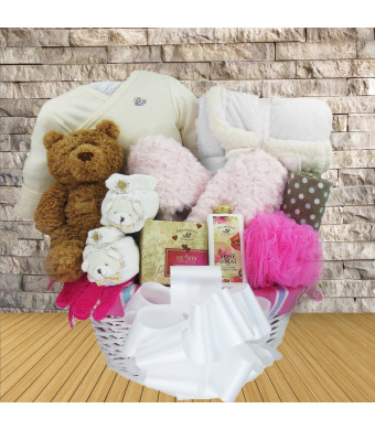 Pampering Mom, Welcoming Baby! Baby Gift Basket for Him or Her