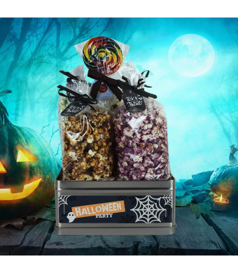 Halloween Party Popcorn Basket