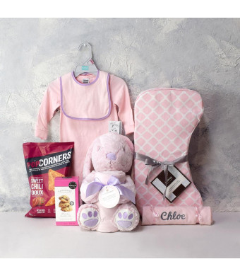 Baby Girl's First Gift Basket