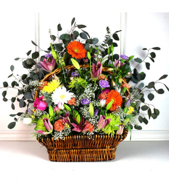 Bountiful Garden Bouquet Gift Basket