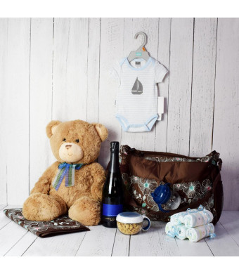 BABY BOY'S FIRST OUTING GIFT SET