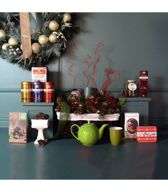 Holiday Tea & Chocolates Gift Set