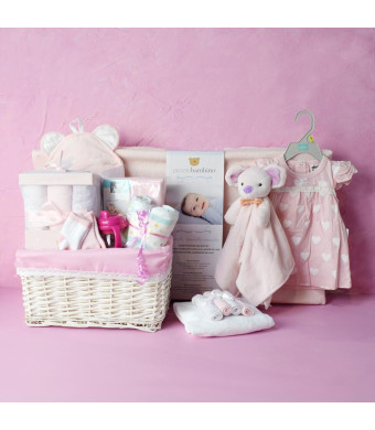 DELUXE BABY GIRL CHANGING SET
