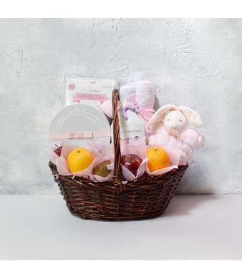 Sweetheart Bunny Baby Gift Basket