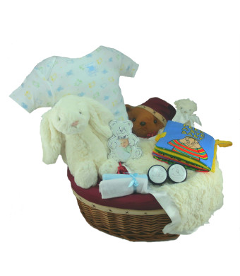 Big Bunny Baby Gift Basket