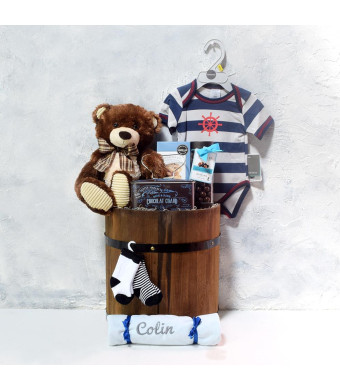 Bear & The Captain Baby Gift Basket