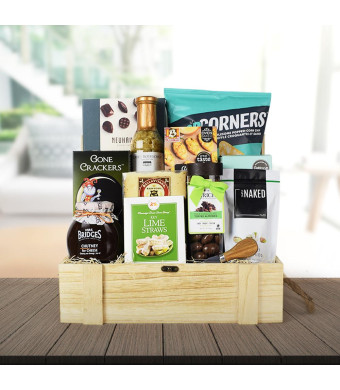 LEISURE IN A GOURMET GIFT BASKET