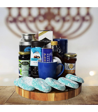 Kosher Treats & Coffee Hanukkah Gift Basket