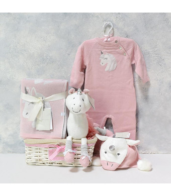 Luna The Unicorn Baby Girl Gift Set