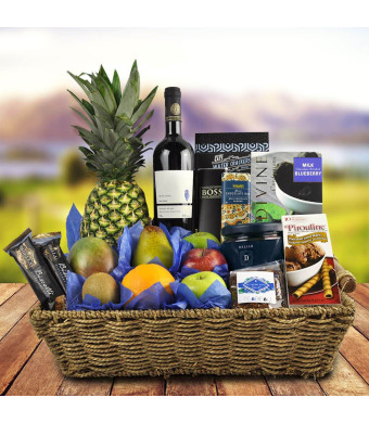 Coventry Fruit & Wine Gift Basket