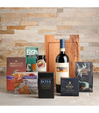 The Duncan Wine Gift Basket, Wine Gift Baskets, Gourmet Gift Baskets, USA Delivery