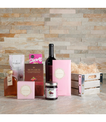Sweetheart’s Delight Chocolate & Wine Gift Set