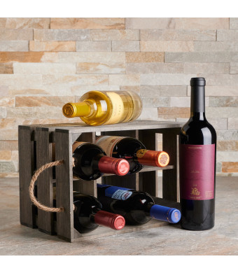 The Brindisi Six Wine Basket - With Premium Wines