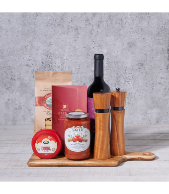 Charming Wine & Cheese Gift Set