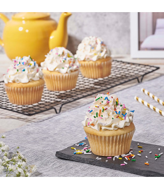 Birthday Sprinkle Cupcakes