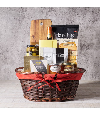 The Wine & Cheese Shop Basket, Wine Gift Baskets, Gourmet Gift Baskets, USA Delivery