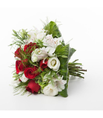 Celebrate Unity Red and White Bouquet