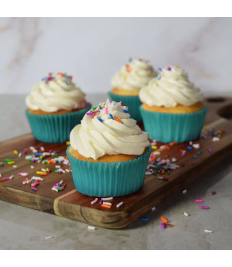Vanilla Cupcakes With Sprinkles