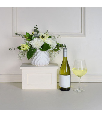Sweet Talk Flowers & Wine Gift Set