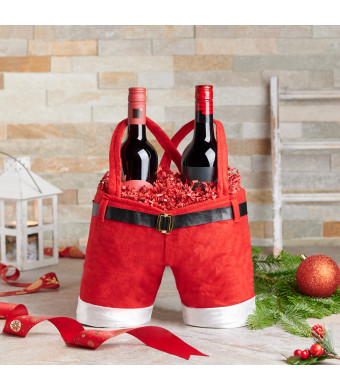 Merry & Bright Wine Gift Basket, Christmas gift baskets, wine gift baskets