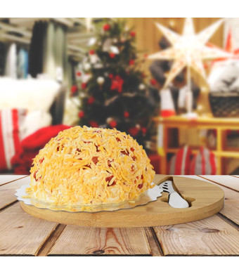 Holiday Cheese Ball Platter