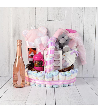 Baby Girl’s Got Style Champagne Gift Set