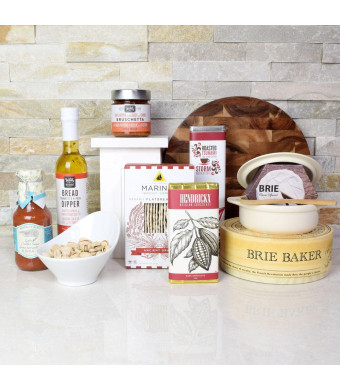 Coffee & Brie Baker Gift Set