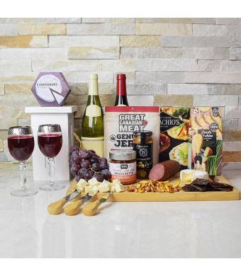 Wine & Cheese Celebration Gift Basket