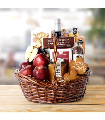 Thanksgiving Fruit & Treat Bounty Basket