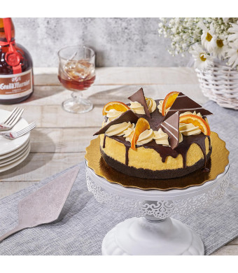 Grand Marnier Cheesecake, cheesecake gift, cheesecake, cake gift, cake, US delivery