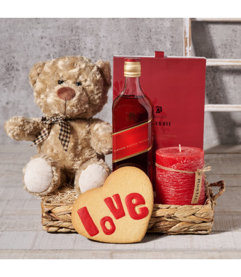 Sweet Valentine’s Surprise Gift Basket, Valentine's Day gifts