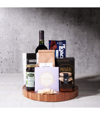 Sheffield Wine Gift Basket, kosher wine gift baskets, gourmet gifts, gifts, kosher