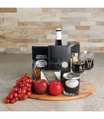 Barbury Brie & Wine Gift Set