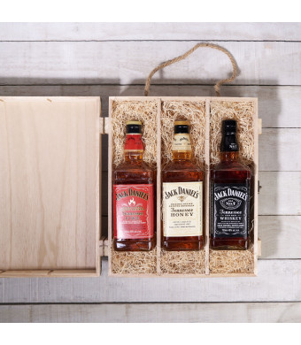  Jack Daniel's VIP Gift Crate, liquor gift baskets, gourmet gifts, gifts, liquor
