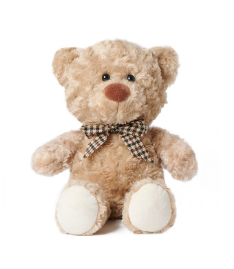 Creamy Calvin Teddy, Calvin the bear, plush bear, plush, plush toy, baby gift, baby