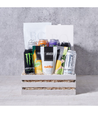 The Revitalizing Snack & Drink Crate
