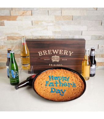 Father’s Day Craft Beer & Giant Cookie , father’s day gift baskets, gourmet gifts, gifts, beer, father’s day
