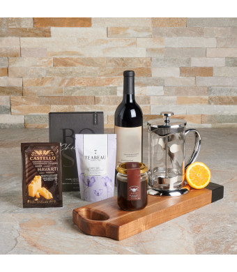 Yarmouth Wine & Tea Gift Set