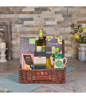 Kosher Wine & Snacks Crate