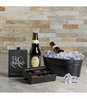 The  Beer and Salty Snack Premium Gift Set, beer gift baskets, gourmet gifts, gifts