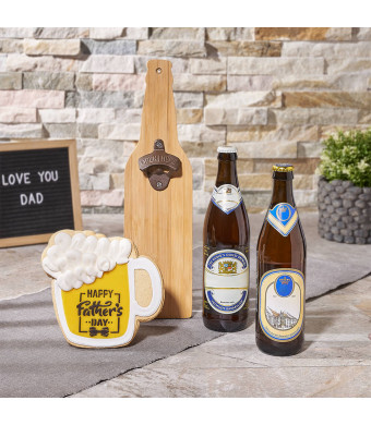 Rockstar Dad Beer Gift Set, fathers day gift, fathers day, cookie gift, cookie, beer gift, beer, US delivery