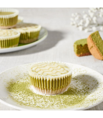 Matcha Cheesecake Cups, Cheesecakes, Baked Goods, USA Delivery