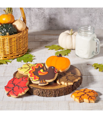 Seasonal Fall Cookies, Baked Goods, Fall Gifts, USA Delivery