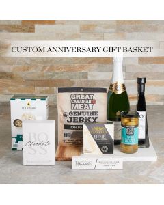 Custom Anniversary Gift Baskets