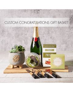 Custom Congratulations Gift Baskets