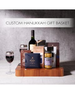 Custom Hanukkah Gift Basket
